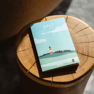 Buch auf einem Baumstumpf