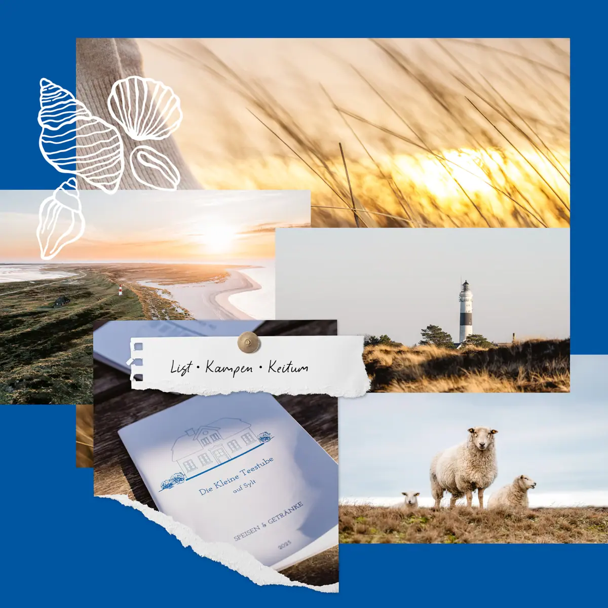 Collage über Sylt Collage über Sylt