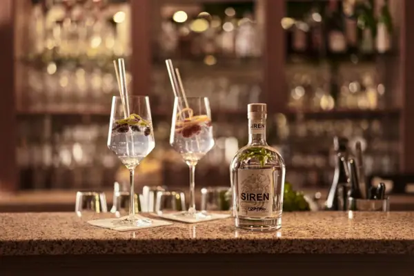 Eigener Gin und Drinks in der Hotelbar Rondo Kühlungsborn