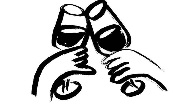 Schwarzer Hintergrund mit einem schwarzen Quadrat.