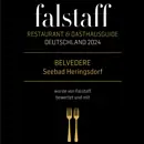 Schwarzes und goldenes Menü mit Text und stilvollem Design.