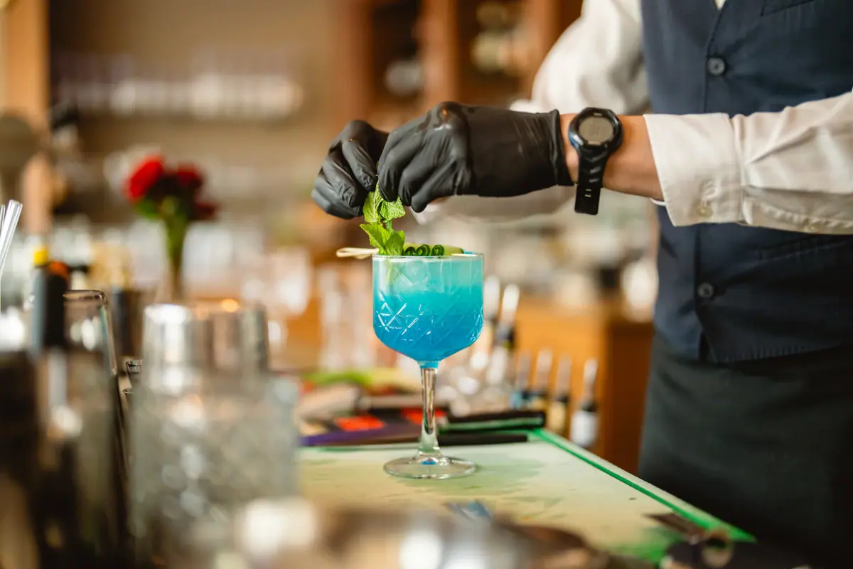 Drink an der Bar