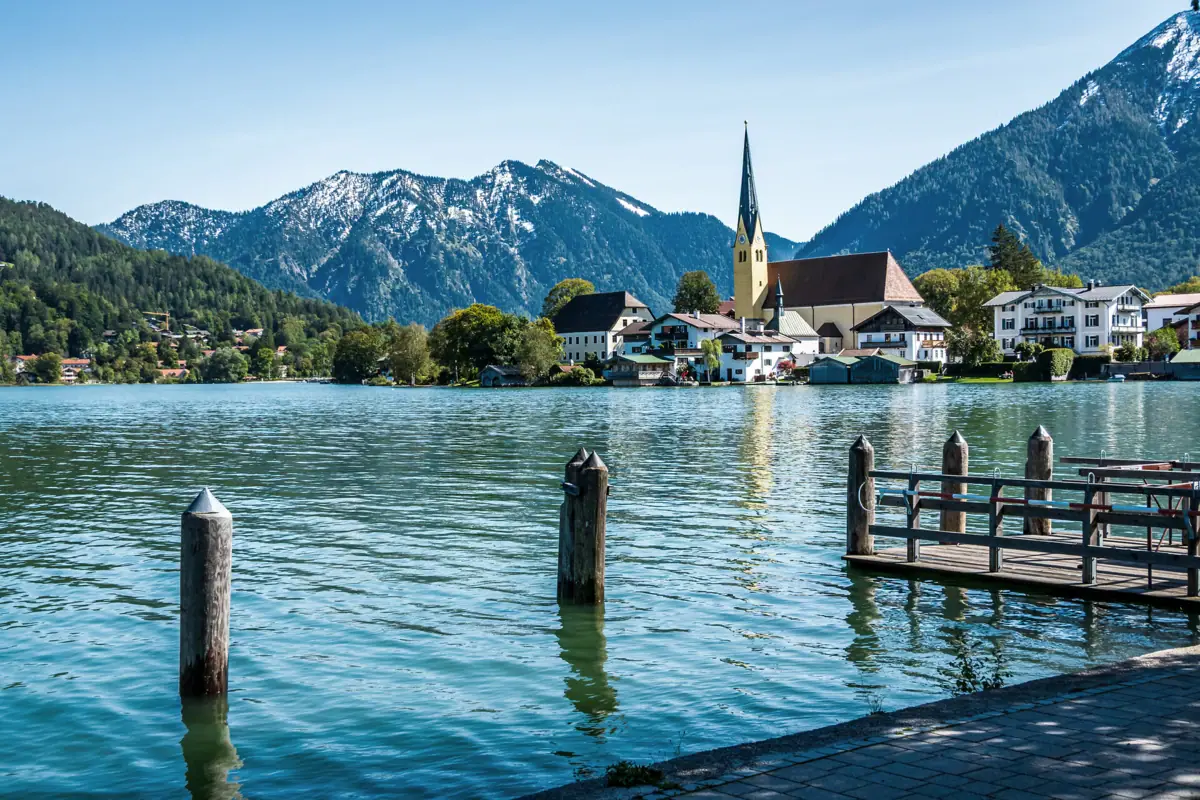 Blick auf den Tegernsee