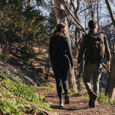 Aktivitäten im Harz Paar wandert im Harz